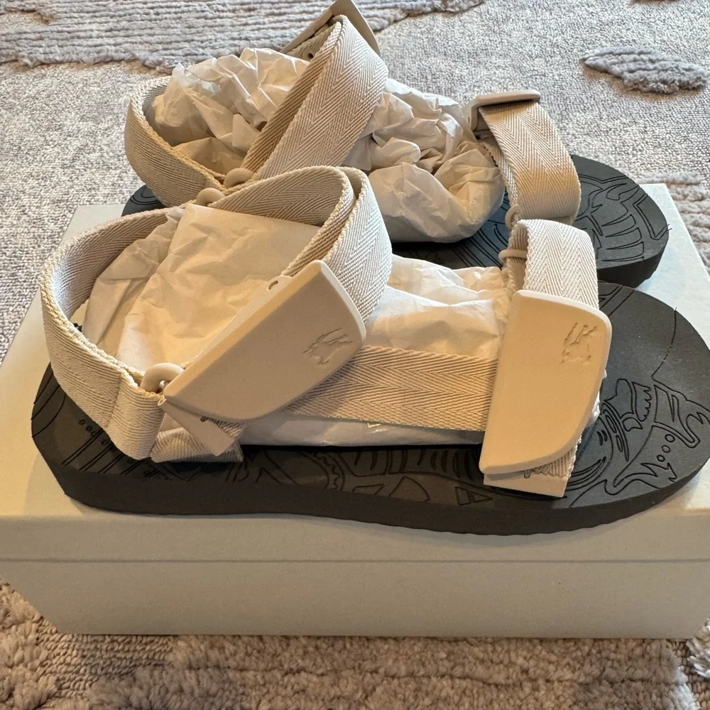 Burberry Women’s Trek Touch Strap Sandal Size 7 NWT - Picture 4 of 11